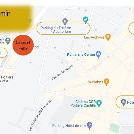 Appartement En Face De La Gare - Centre Ville Poitiers Eksteriør billede